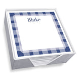ESQUIRE MEMO SQUARE - WHITE WITH HOLDER