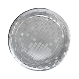 SILVER DISCO 9" PLATE