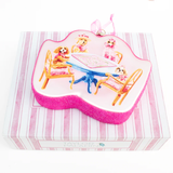 Dogs Playing Mahjong Ornament