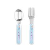 Personalized Mermaid Kids Fork & Spoon