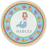 Personalized Mermaid Kids Plate