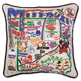 MISSOURI HAND EMBROIDERED PILLOW