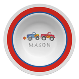 Personalized Monster Trucks Kids Bowl