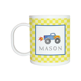Personalized Monster Trucks Kids Mug