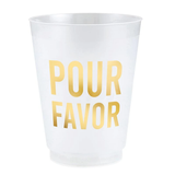 Gold Pour Favor Frost Flex Cups