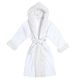 WARM WHITE COZY ROBE