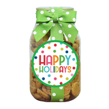 CHRISTMAS MINI CHOCLATE CHIP COOKIES - QUART