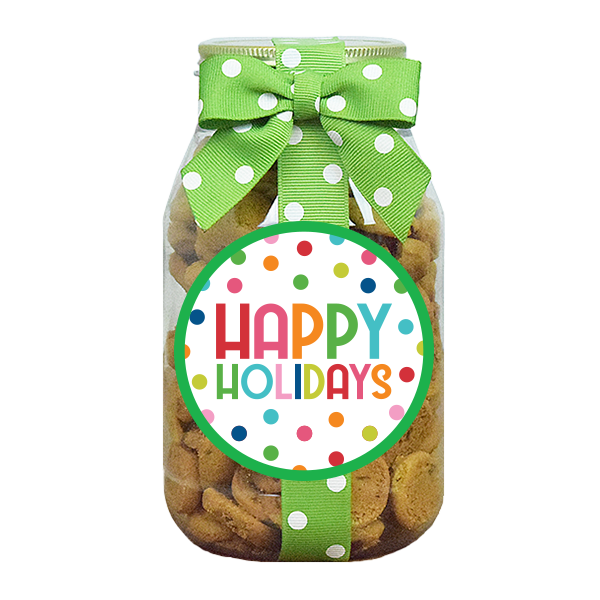 CHRISTMAS MINI CHOCLATE CHIP COOKIES - QUART