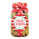 CHRISTMAS MINI CHOCLATE CHIP COOKIES - QUART