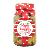 CHRISTMAS MINI CHOCLATE CHIP COOKIES - QUART