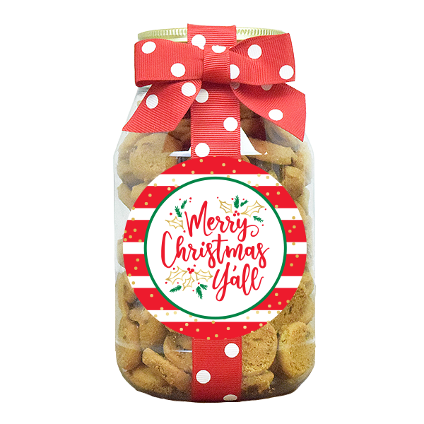CHRISTMAS MINI CHOCLATE CHIP COOKIES - QUART