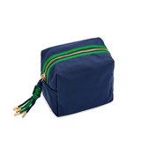 Navy Jet Small Boxy Zip Pouch