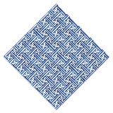 Navy Basketweave Paper Cocktail Beverage Napkins