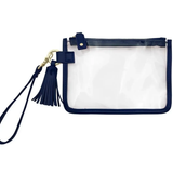 Navy Wristlet