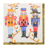 WHIMSICAL NUTCRACKER BEVERAGE NAPKINS