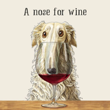 A Nose for Wine Paper Cocktail Beverage Napkins