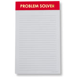 PROBLEM SOLVER - LINED NOTEPAD