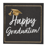 Happy Graduation Paper Beverage Napkins