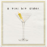 A TINI BIT OLDER PAPER BEVERAGE NAPKINS