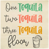 ONE TWO THREE FLOOR TEQUILA PAPER BEV NAPKINS