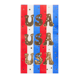 Modern Patriotic Paper Guest Towels