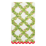HOLLY BERRY PAPER GUEST TOWELS