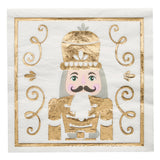GILDED NUTCRACKER LUNCHEON NAPKIN