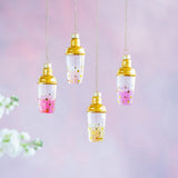 Glitterville 4.75 Cocktail Shaker Glass Ornament