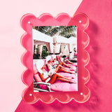 Neon Pink Acrylic Picture Frame
