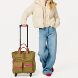 Olive Jet 360° Roller Tote