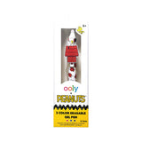 Peanuts 3 Color Erasable Gel Pen