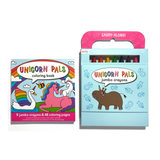 Unicorn Pals Carry Along Coloring Book and Crayon Set