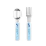 Personalized Ocean Life Kids Fork & Spoon