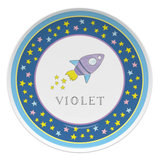 Personalized Outer of This World Kids Plate