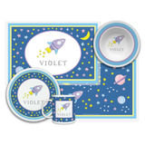 Personalized Out of This World Kids Dinnerware Set
