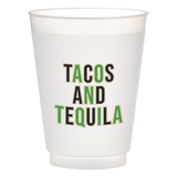 Tacos and Tequila Frost Flex Cups