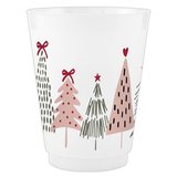Christmas Trees Frost Flex Cups