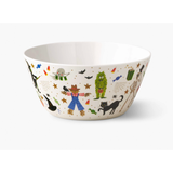 Halloween Parade Melamine Serving Bowl