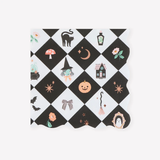 Patchwork Halloween Large Paper Napkins