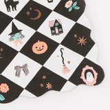 Patchwork Halloween Large Paper Napkins