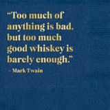 Too Much Paper Cocktail Beverage Napkins