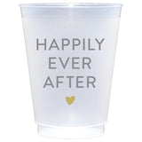 Personalized 16 oz Happily Ever After Frost Flex Cups