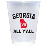 Georgia vs All Y'All  Frost Flex Cups