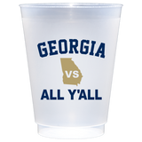 Georgia Tech vs All Y'All  Frost Flex Cups