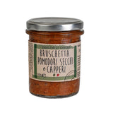 SUN-DRIED TOMATO & CAPER BRUSCHETTA