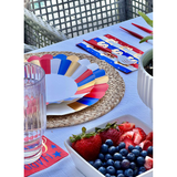 Modern Patriotic Paper Guest Towels