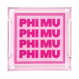 Small Tray Phi Mu