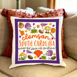 CLEMSON, SC MULTI SPORT PILLOW