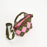 Pink Robbie Argyle Mini Tote