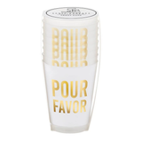 Gold Pour Favor Frost Flex Cups